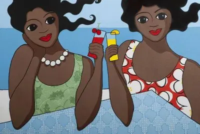 Happy Hour on the Beach by Trudie Canwood