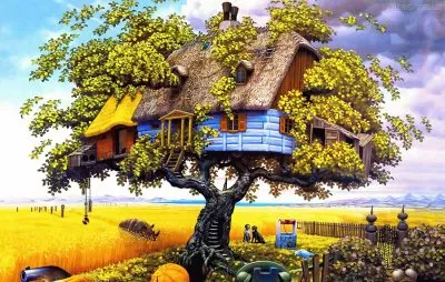 Casa en el arbol jigsaw puzzle