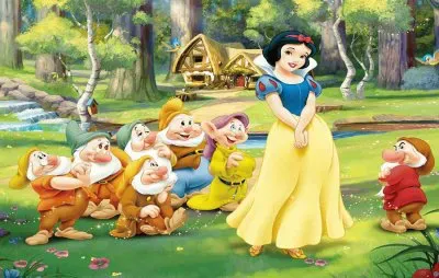 Blanca nieves y enanitos jigsaw puzzle