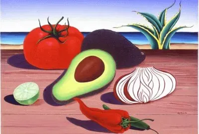 Guacamole ingredients