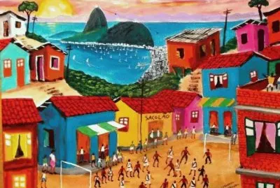 Native Brasilian art by Fernando Medeiros