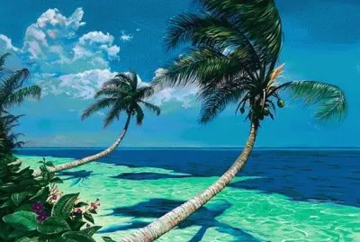 פאזל של Beckoning Palms