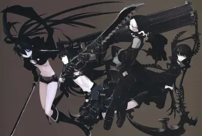Blackâ˜…Rock Shooter 7 jigsaw puzzle