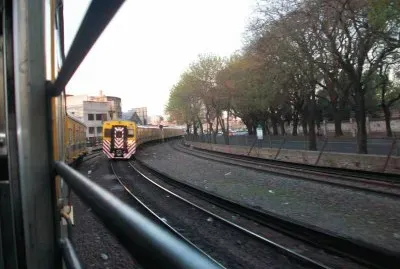 Federico Lacroze station arriving