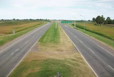 The Rosario - Santa Fe highway