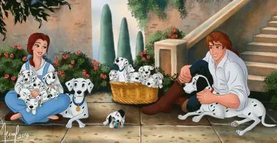 Belle Beast Dalmatians