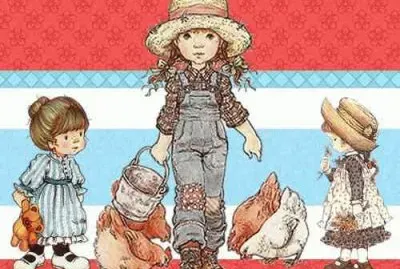 niÃ±as cuidando las gallinas