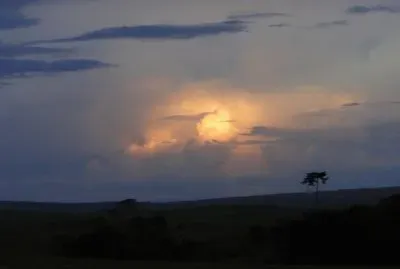 Atardecer en La Gran Sabana, Venezuela