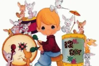 niÃ±o tocando la bateria jigsaw puzzle