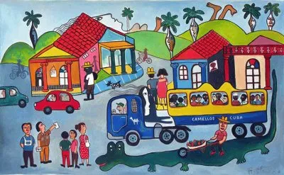 Cuban Streetlife by JosÃ© Rodriguez Fuster