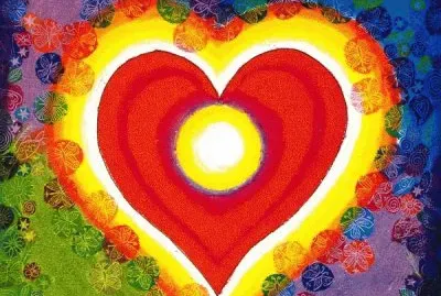 פאזל של Rangoli Heart