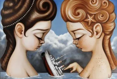 Last moment of a Cruiseliner by Bethany Marchman