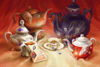 פאזל של hora del tÃ©