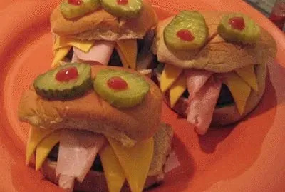 monstruo-hamburguesas jigsaw puzzle