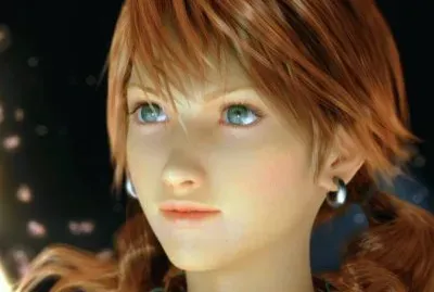 Rostro de chica pelirroja con dos colitas