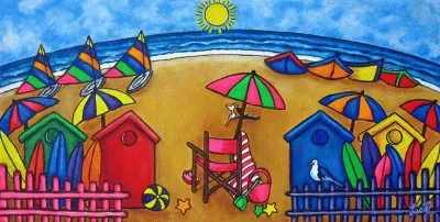 Beach Colors by Lisa Lorenz