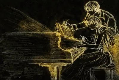 LecciÃ³n de piano jigsaw puzzle