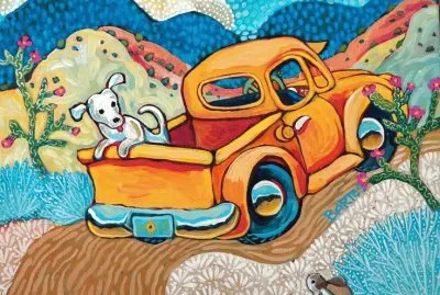 Desert trip by  Sally Bartos