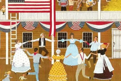 Barn Dancers by Charles Wysocki