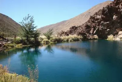 Laguna de la NiÃ±a Encantada. Mendoza