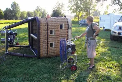 montgolfiÃ©re prÃ©paratifs