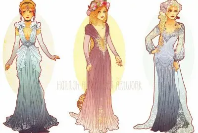 Cinderella Rapunzel Elsa