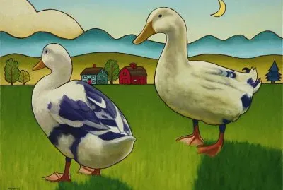 Duck Family by Stacey Neumiller