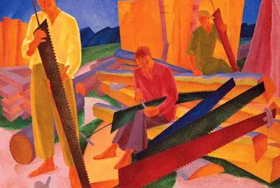 פאזל של Oleksandr Bohomazov 1880-1930