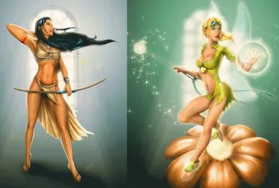 Pocahontas Tinkerbell