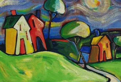 Countryside Houses by Sara Catena