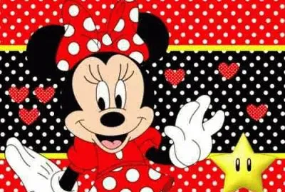 פאזל של minnie mouse