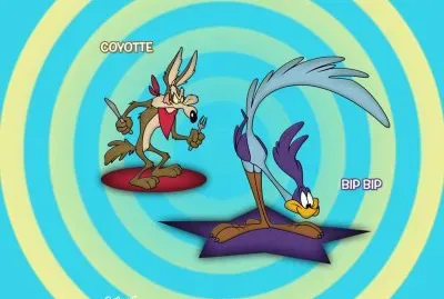 El correcaminos y el coyote jigsaw puzzle