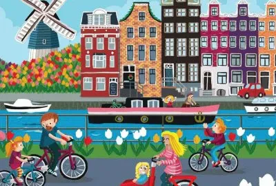 Dutch Springtime by Sophie Rohrbach