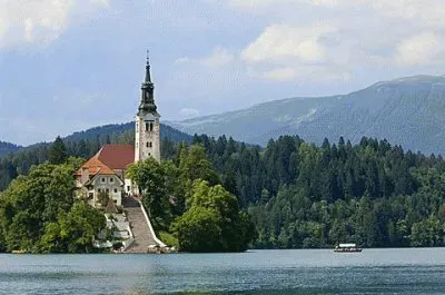 Lago Bled. Eslovenia jigsaw puzzle