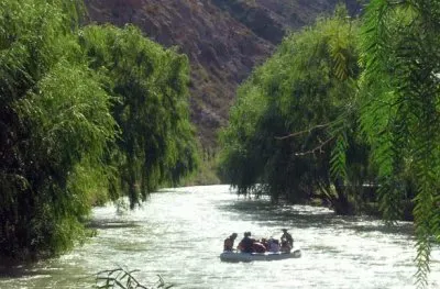 RÃ­o Atuel. Mendoza. Argentina