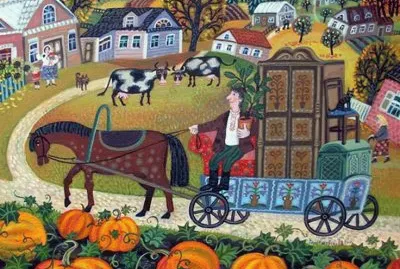 Removal art from Eastern Europe