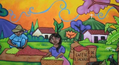 Coffee from El Salvador by Fernado Llort