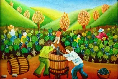 In the Vineyard by Doina Marita Hlinka