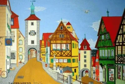 German village by Javier Nieto