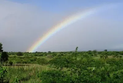 Arco Iris na Zona Rural
