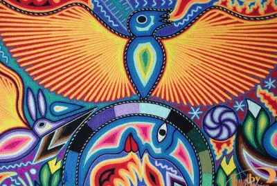 פאזל של ARTE HUICHOL.