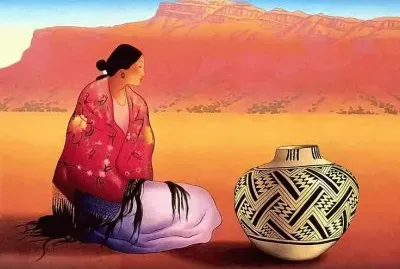 פאזל של Waiting in the Desert by J.C. Gorman