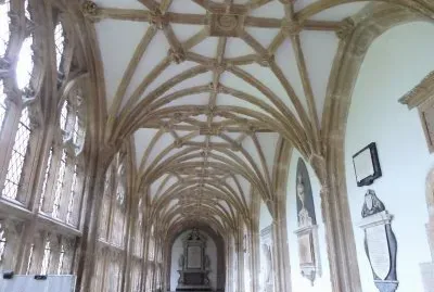 Cloisters Well cathedral