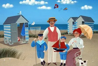 Portrait by the Sea by Jean Pierre Lorand