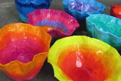 Paper Mache Bowls