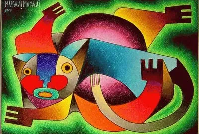 Bolivian art by Roberto Mamani