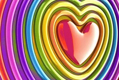 Colored Heart
