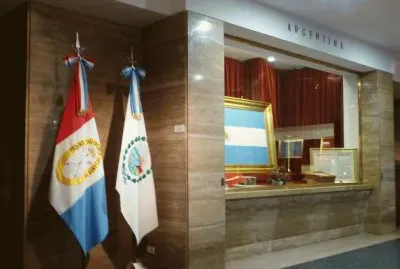 Sala de las Banderas. Rosario. Argentina