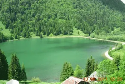 Mountain lake (Fr.) jigsaw puzzle
