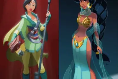 StarWars Mulan Jasmine